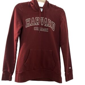 CHAMPION Authentic Athleticwear, Harvard Crimson, maroon sz Medium. Cotton blend